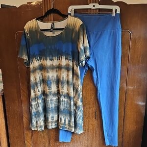 Agnes & Dora Tie-Dye Tunic and Leggings Set FINAL PRICE
